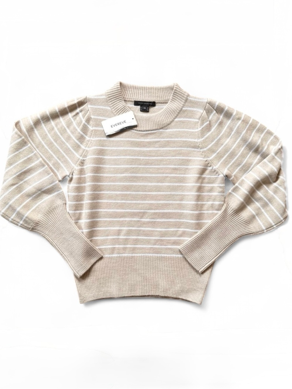 NWT French Connection Sloane Striped Crewneck Sweater